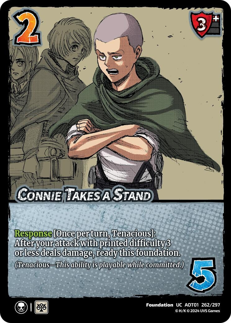 Image for Connie Takes a Stand (Attack on Titan: Battle for Humanity) (262/297) - UniVersus