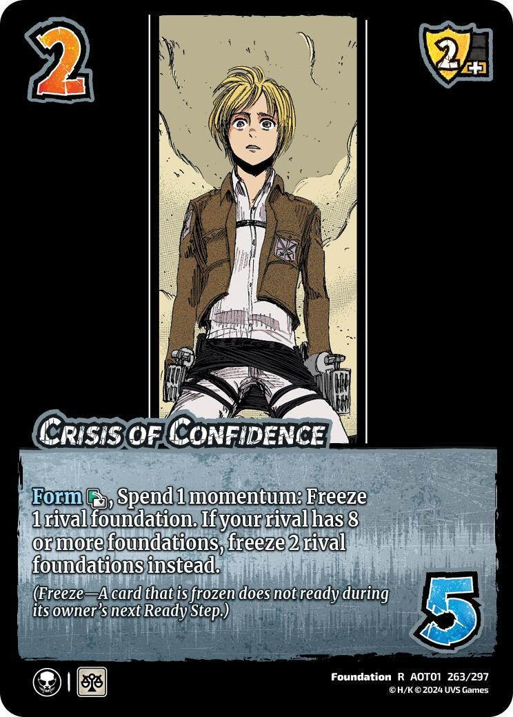 Image for Crisis of Confidence (Attack on Titan: Battle for Humanity) (263/297) - UniVersus