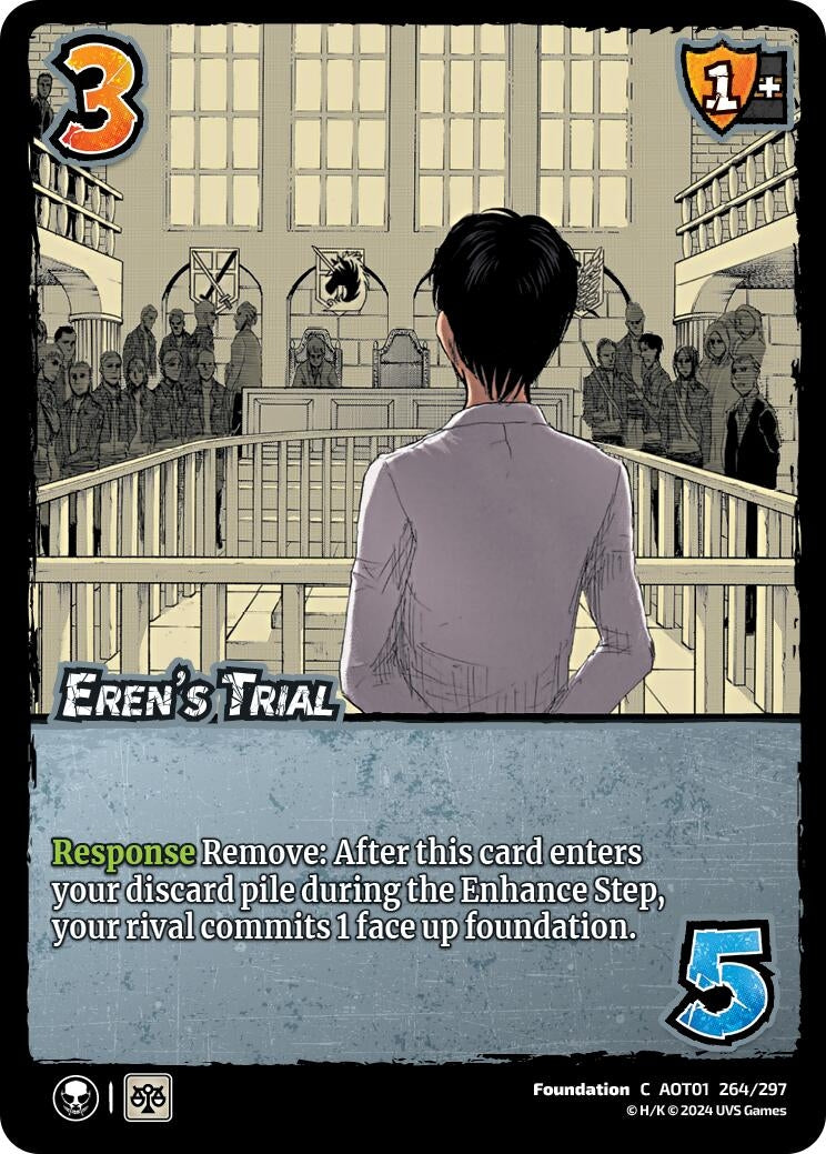 Image for Eren's Trial (Attack on Titan: Battle for Humanity) (264/297) - UniVersus