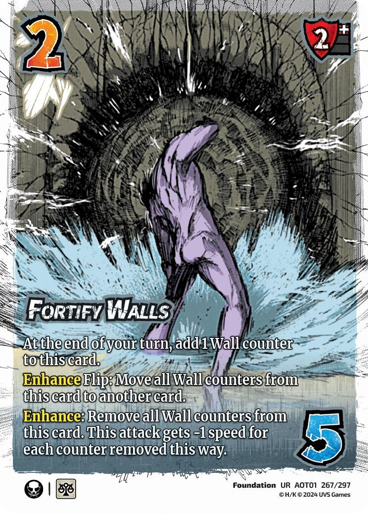 Image for Fortify Walls (Attack on Titan: Battle for Humanity) (267/297) - UniVersus