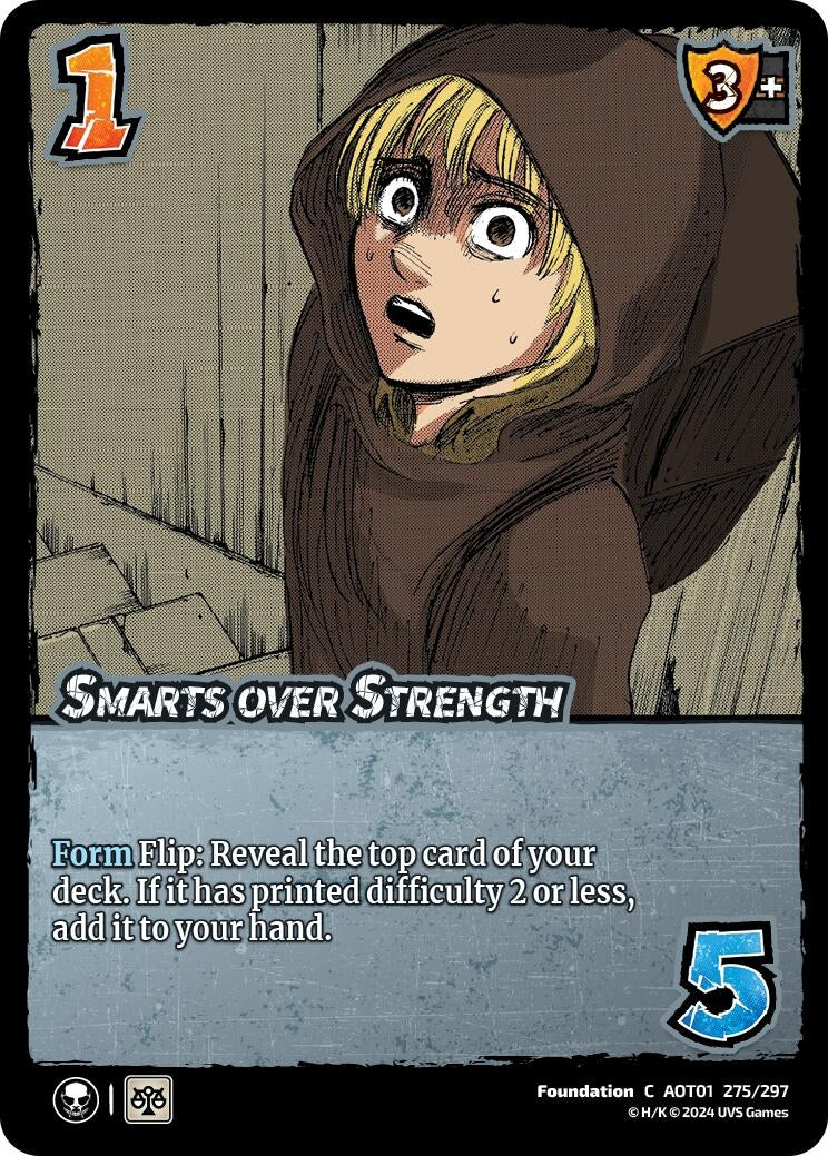 Image for Smarts over Strength (Attack on Titan: Battle for Humanity) (275/297) - UniVersus