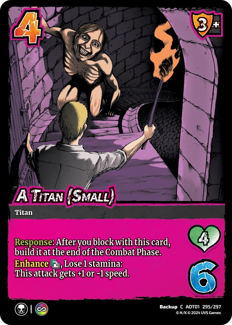 Image for A Titan (Small) (Attack on Titan: Battle for Humanity) (295/297) - UniVersus