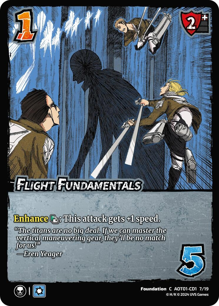 Image for Flight Fundamentals (CD1) (Attack on Titan: Battle for Humanity) (CD1 7/19) - UniVersus