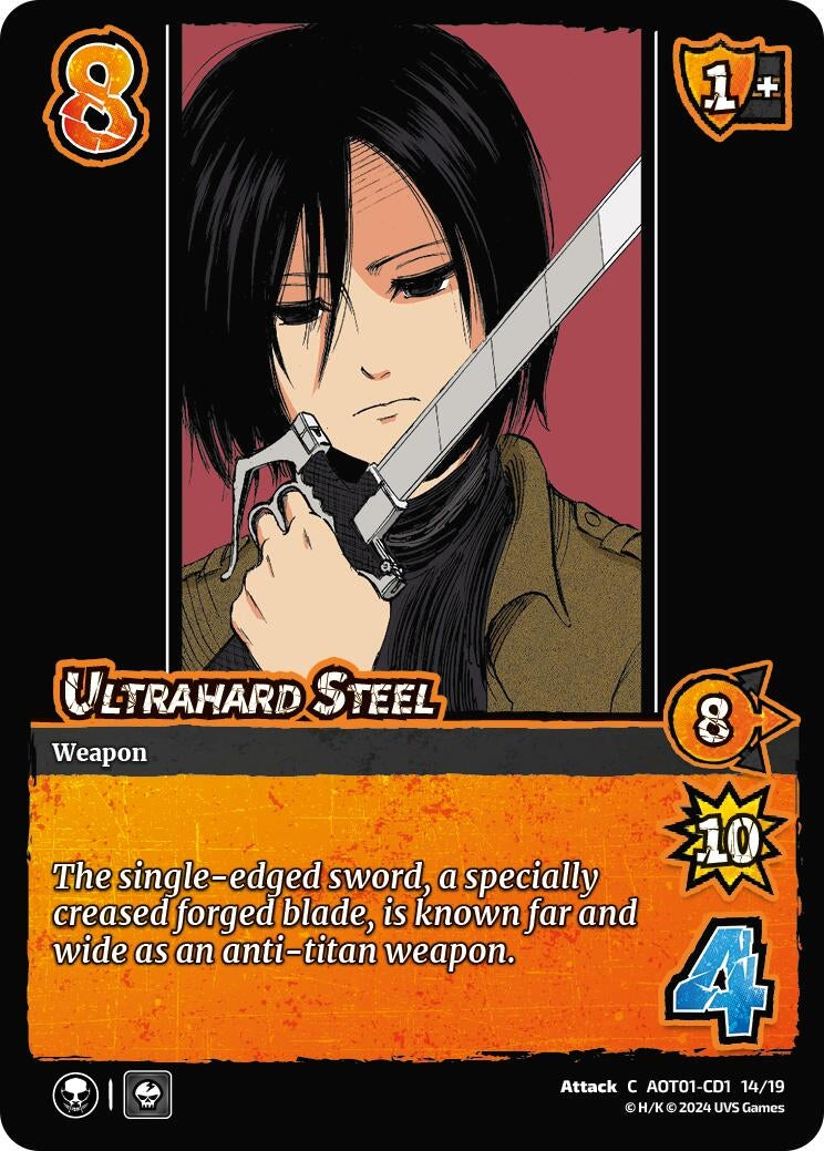 Image for Ultrahard Steel (CD1) (Attack on Titan: Battle for Humanity) (CD1 14/19) - UniVersus