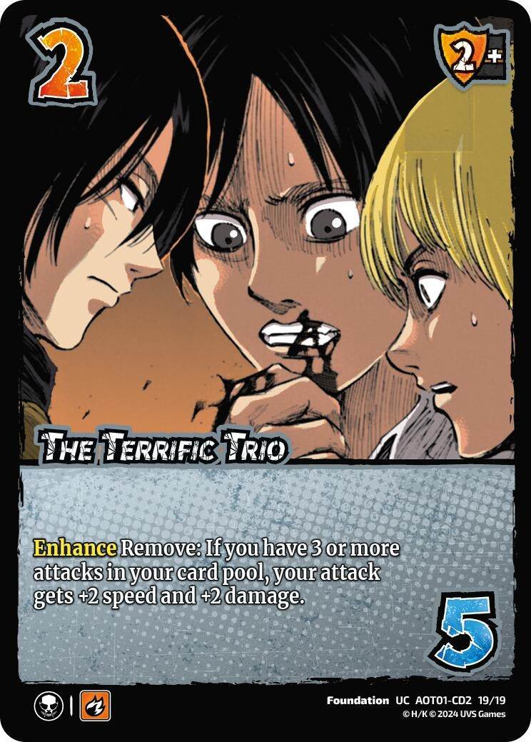 Image for The Terrific Trio (CD2) (Attack on Titan: Battle for Humanity) (CD2 19/19) - UniVersus