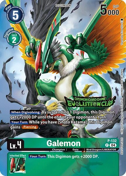 Image for Galemon (2024 Evolution Cup) (D-PR) (P-132 P) - Digimon Card Game
