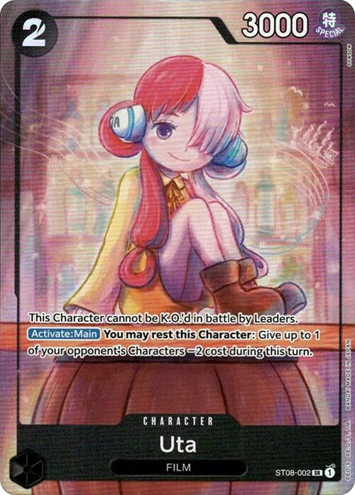 Image for Uta - ST08-002 (Premium Card Collection -Uta-) (One Piece Promotion Cards) (ST08-002) - One Piece Card Game