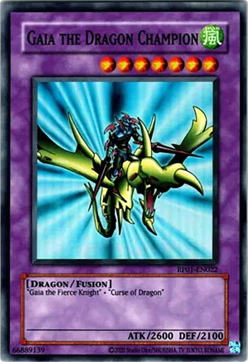 Image for Gaia the Dragon Champion (Retro Pack (2020 Date Reprint)) (RP01-EN022) - YuGiOh