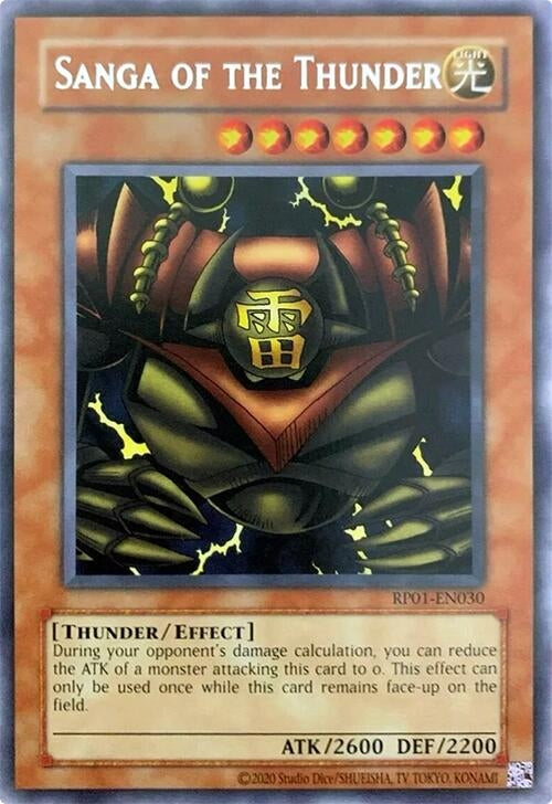 Image for Sanga of the Thunder (Retro Pack (2020 Date Reprint)) (RP01-EN030) - YuGiOh