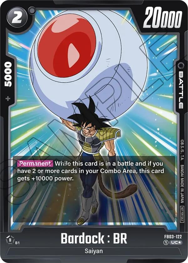 Image for Bardock : BR (Tournament Pack 03) (Tournament and Championship Promos) (FB03-122) - Dragon Ball Super: Fusion World