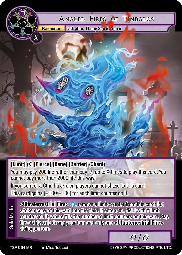 Image for Angled Fires Of Tindalos (The Battle at the Sacred Ruins) (TSR-064 MR) - Force of Will