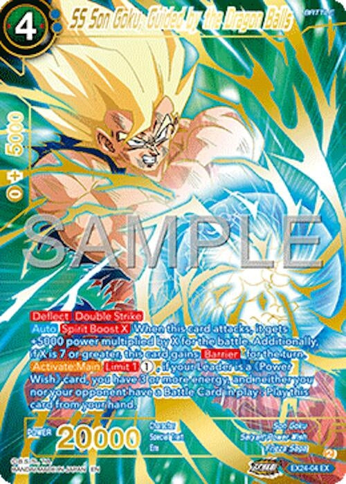 Image for SS Son Goku, Guided by the Dragon Balls (Expansion Deck Box Set 24: Premium 7th Anniversary Box 2024) (EX24-04) - Dragon Ball Super: Masters