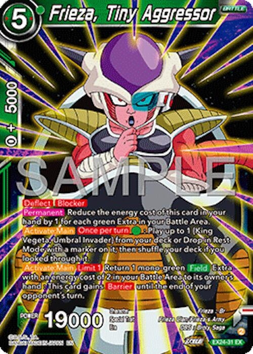 Image for Frieza, Tiny Aggressor (Expansion Deck Box Set 24: Premium 7th Anniversary Box 2024) (EX24-31) - Dragon Ball Super: Masters