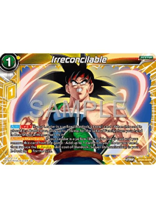 Image for Irreconcilable (Expansion Deck Box Set 24: Premium 7th Anniversary Box 2024) (EX24-33) - Dragon Ball Super: Masters
