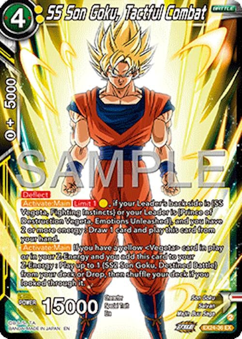 Image for SS Son Goku, Tactful Combat (Expansion Deck Box Set 24: Premium 7th Anniversary Box 2024) (EX24-36) - Dragon Ball Super: Masters