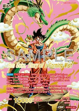 Image for Son Goku // Son Goku, Story of a forming Wish (Alternate Art) (Promotion Cards) (EX24-01) - Dragon Ball Super: Masters