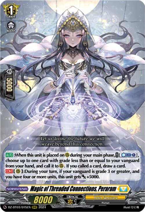 Image for Magic of Threaded Connections, Peraram (DZ-BT03: Dimensional Transcendence) (DZ-BT03/015EN) - Cardfight Vanguard