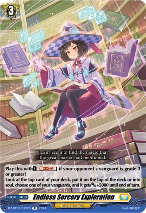 Image for Endless Sorcery Exploration (DZ-BT03: Dimensional Transcendence) (DZ-BT03/077EN) - Cardfight Vanguard
