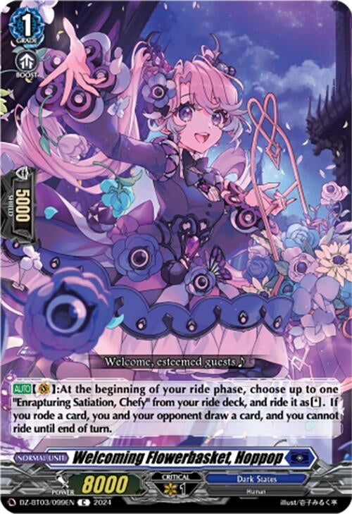 Image for Welcoming Flowerbasket, Hoppop (DZ-BT03: Dimensional Transcendence) (DZ-BT03/099EN) - Cardfight Vanguard