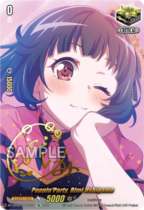 Image for Poppin'Party, Rimi Ushigome (EX) (Foil) (DZ-BT03: Dimensional Transcendence) (DZ-BT03/EX03EN-S) - Cardfight Vanguard