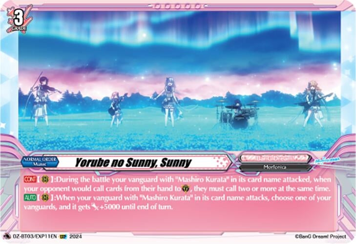 Image for Yorube no Sunny, Sunny (EXP) (DZ-BT03: Dimensional Transcendence) (DZ-BT03/EXP11EN) - Cardfight Vanguard