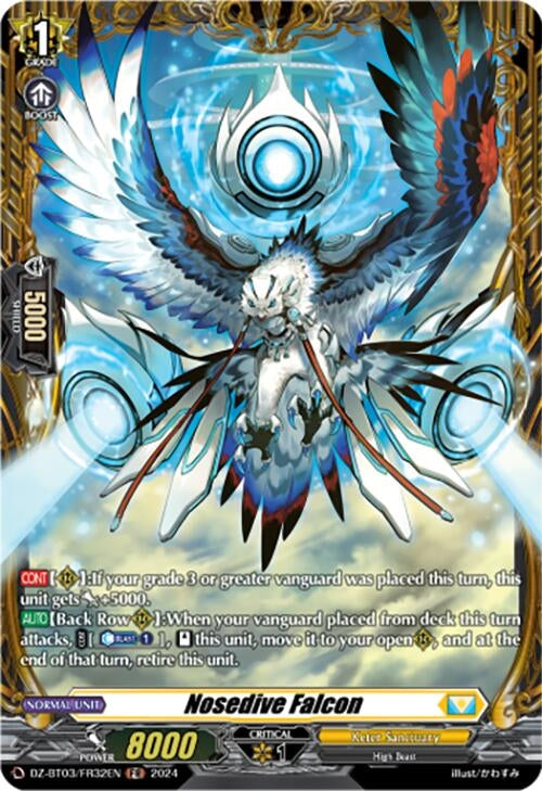 Image for Nosedive Falcon (FR) (DZ-BT03: Dimensional Transcendence) (DZ-BT03/FR32EN) - Cardfight Vanguard
