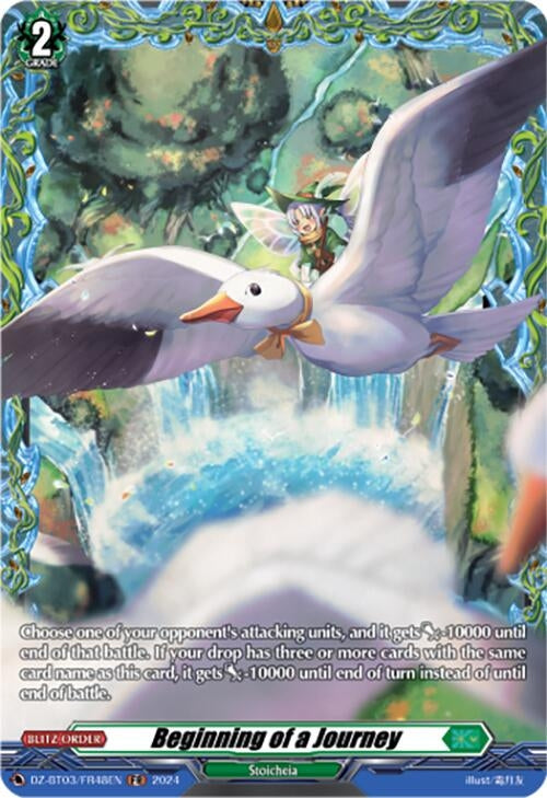 Image for Beginning of a Journey (FR) (DZ-BT03: Dimensional Transcendence) (DZ-BT03/FR48EN) - Cardfight Vanguard
