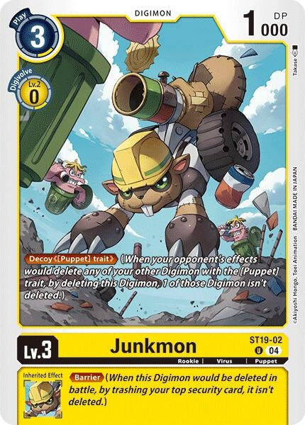 Image for Junkmon (ST-19) (ST19-02 U) - Digimon Card Game