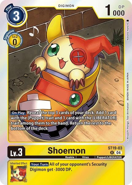Image for Shoemon (ST-19) (ST19-03 R) - Digimon Card Game