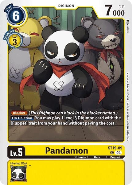 Image for Pandamon (ST-19) (ST19-09 C) - Digimon Card Game