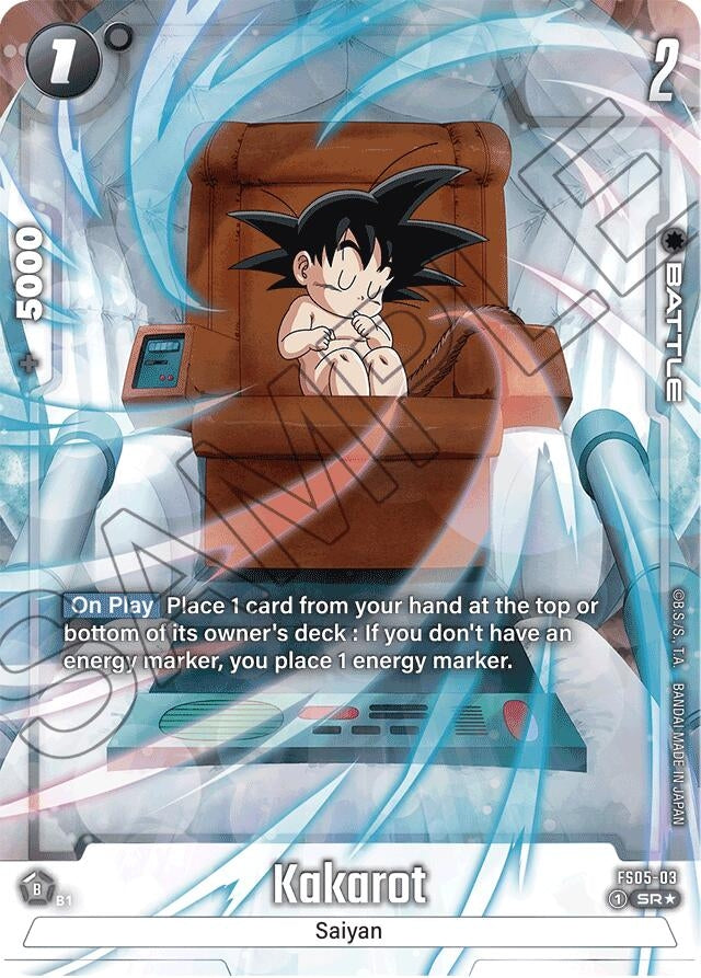 Image for Kakarot (Bonus Pack Alternate Art) (Starter Deck 5: Bardock) (FS05-03) - Dragon Ball Super: Fusion World