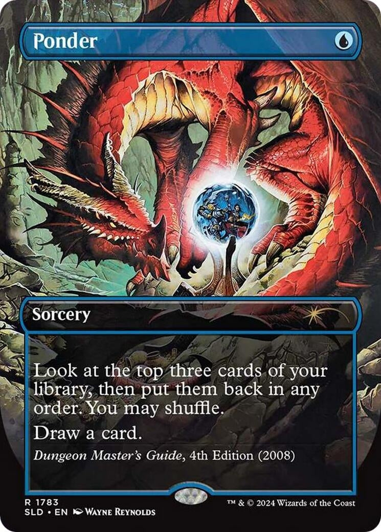 Image for Ponder (1783) (Secret Lair Drop Series) (1783) - Magic: The Gathering