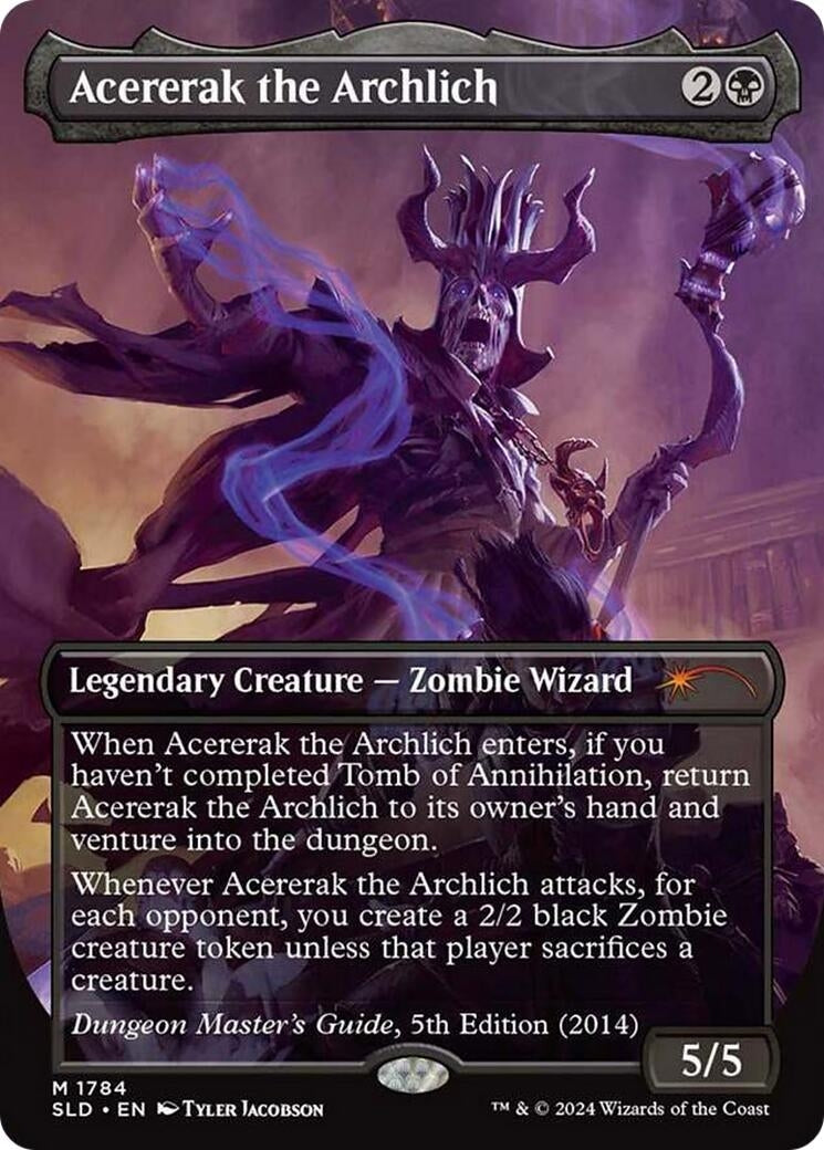 Image for Acererak the Archlich (Secret Lair Drop Series) (1784) - Magic: The Gathering