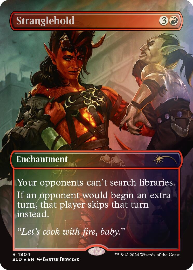 Image for Stranglehold (Rainbow Foil) (Secret Lair Drop Series) (1804) - Magic: The Gathering
