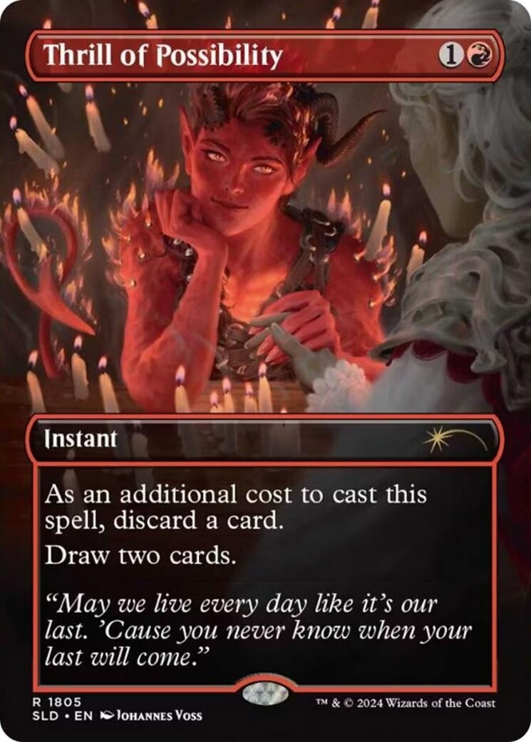 Image for Thrill of Possibility (Secret Lair Drop Series) (1805) - Magic: The Gathering