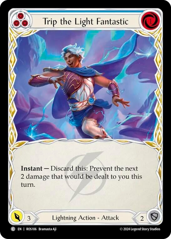 Image for Trip the Light Fantastic (Blue) (Rosetta) (ROS106) - Flesh and Blood TCG