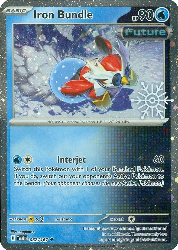 Image for Iron Bundle (Holiday Calendar) (Miscellaneous Cards & Products) (062/167) - Pokemon