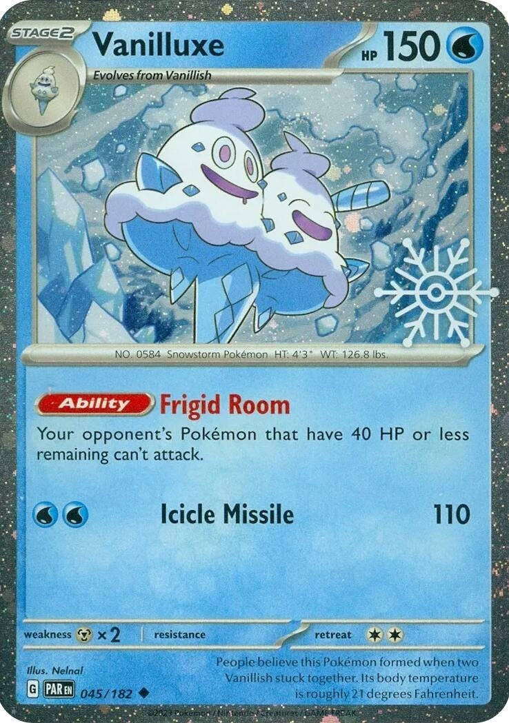Image for Vanilluxe (Holiday Calendar) (Miscellaneous Cards & Products) (045/182) - Pokemon