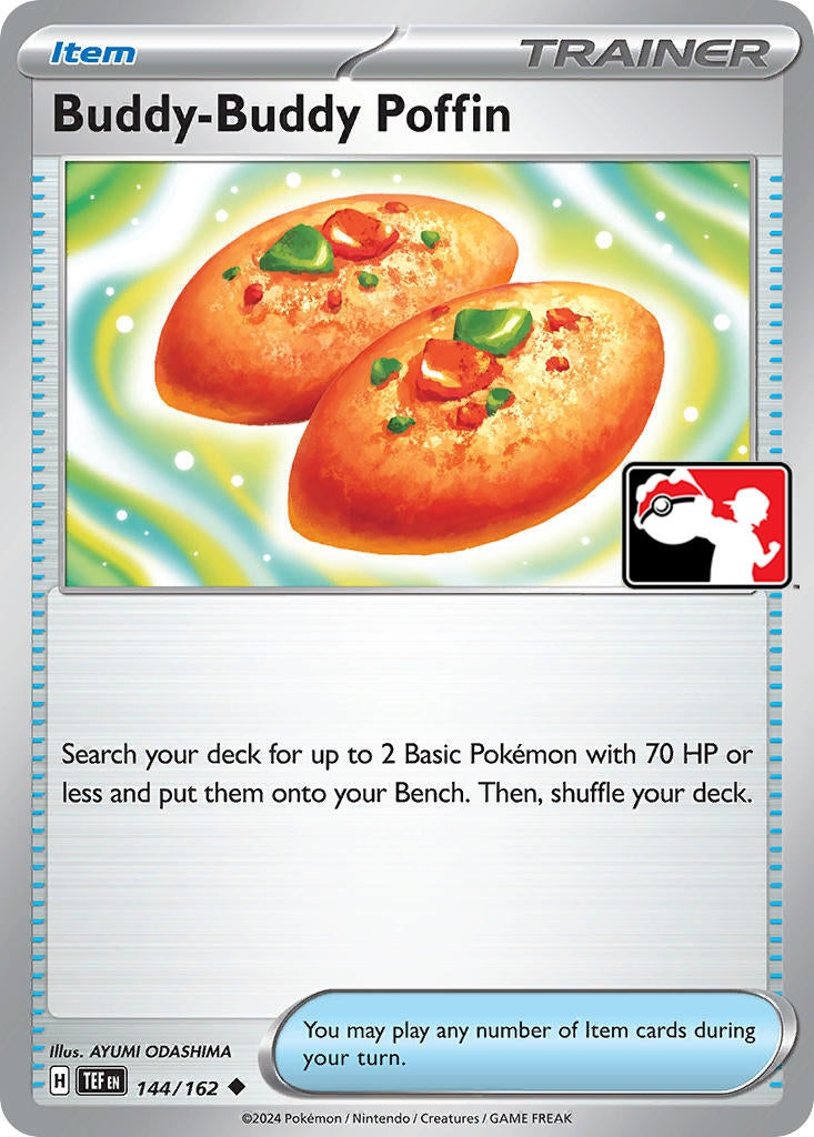 Image for Buddy-Buddy Poffin (Prize Pack Series Cards) (144/162) - Pokemon