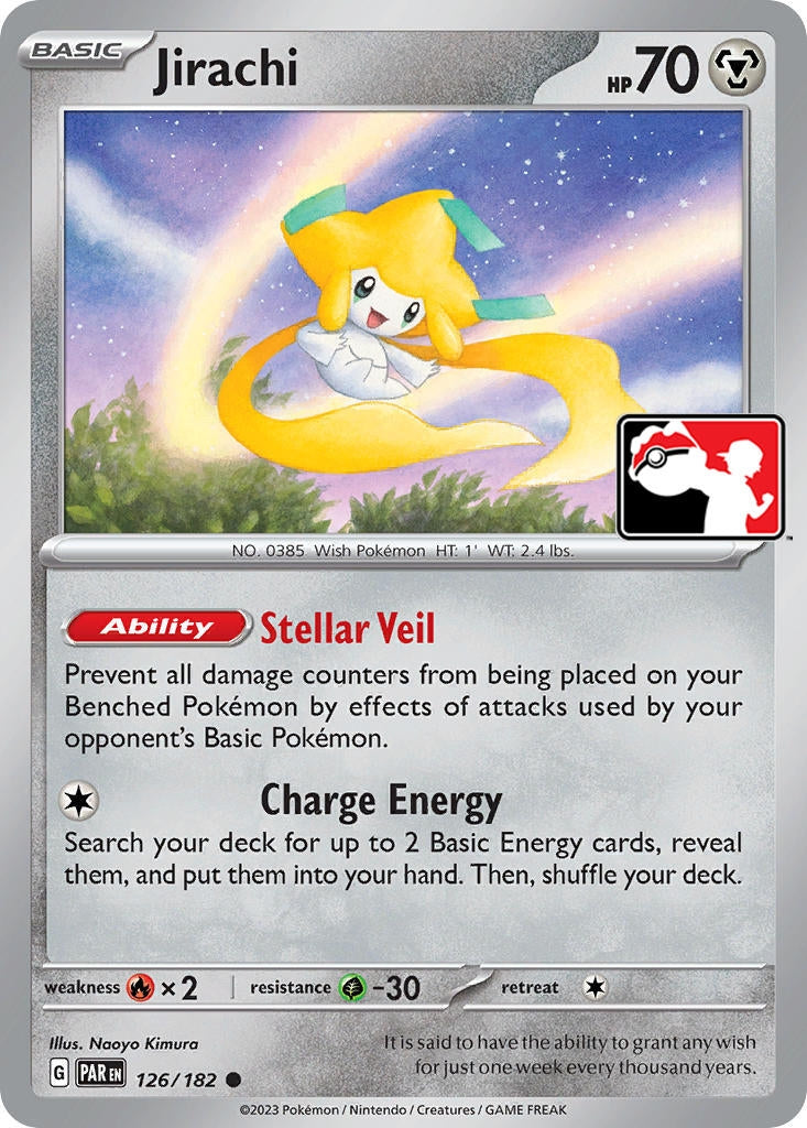 Image for Jirachi (Prize Pack Series Cards) (126/182) - Pokemon