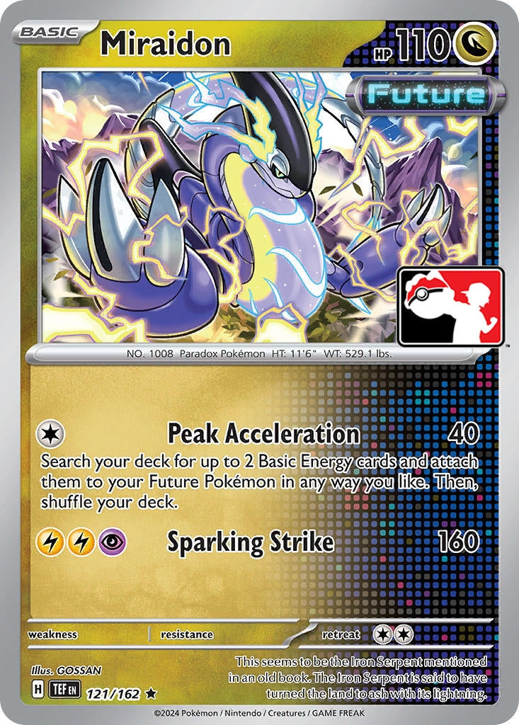 Image for Miraidon (Prize Pack Series Cards) (121/162) - Pokemon