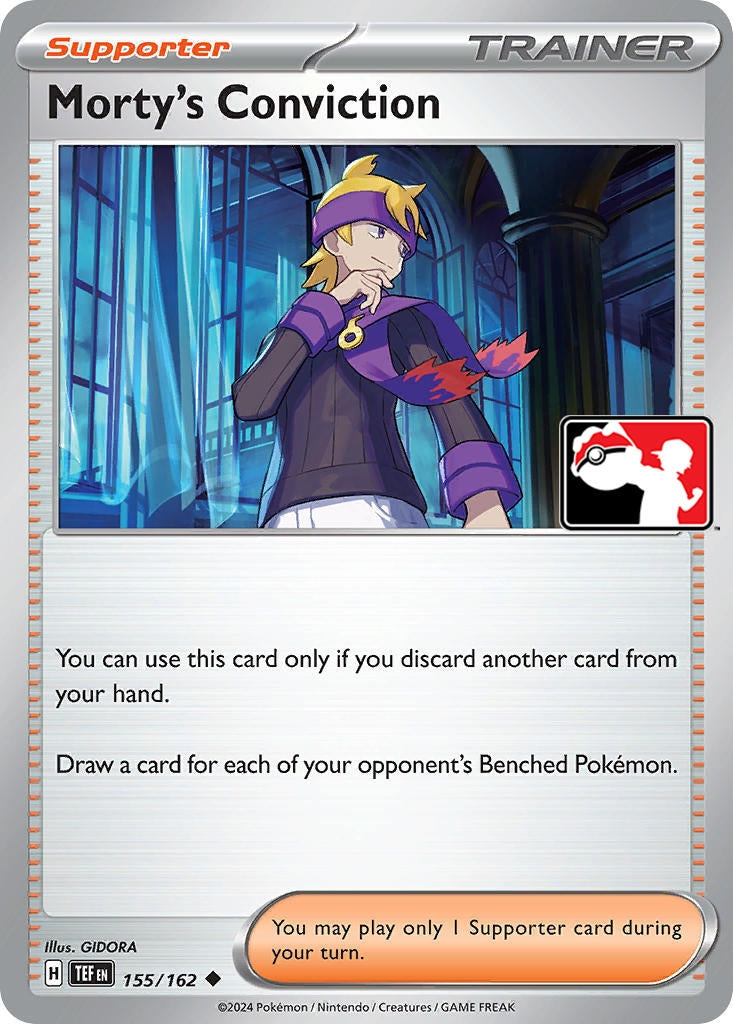Image for Morty's Conviction (Prize Pack Series Cards) (155/162) - Pokemon