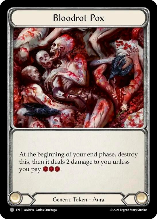 Image for Bloodrot Pox // Inertia (Armory Deck: Azalea) (AAZ030 // AAZ032) - Flesh and Blood TCG