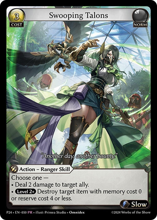Image for Swooping Talons (Promotional Cards) (050) - Grand Archive TCG