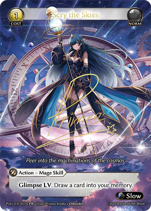 Image for Scry the Skies (CPR) (Promotional Cards) (051) - Grand Archive TCG