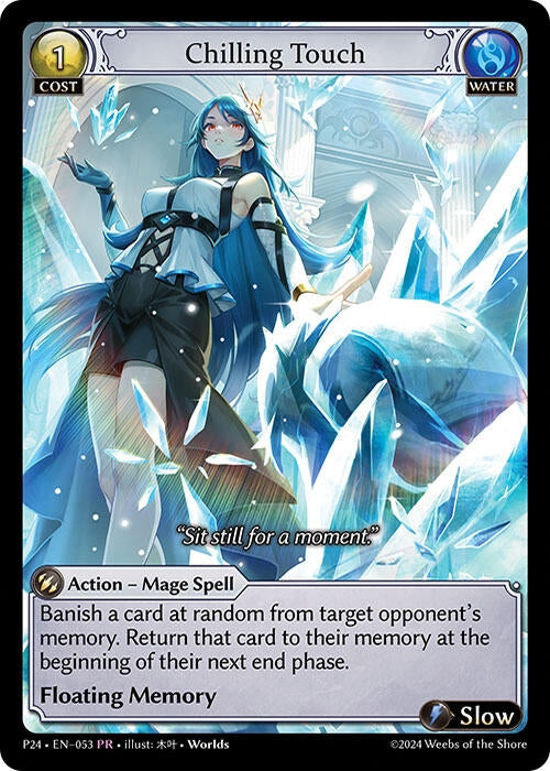 Image for Chilling Touch (Promotional Cards) (053) - Grand Archive TCG