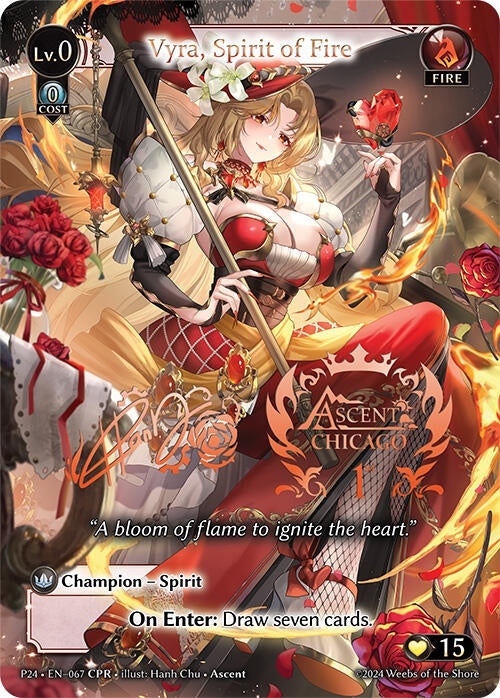 Image for Vyra, Spirit of Fire (CPR) (Promotional Cards) (067) - Grand Archive TCG