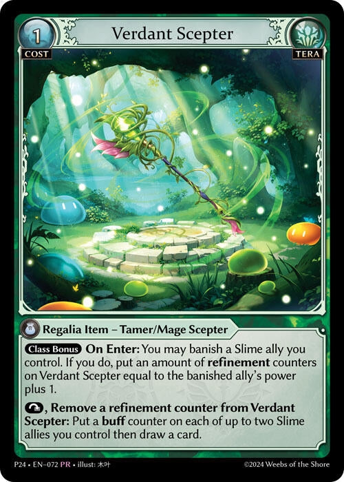 Image for Verdant Scepter (Promotional Cards) (072) - Grand Archive TCG
