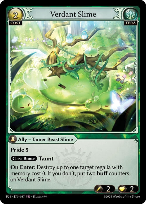 Image for Verdant Slime (Promotional Cards) (087) - Grand Archive TCG