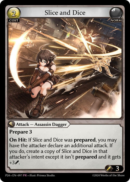 Image for Slice and Dice (Promotional Cards) (097) - Grand Archive TCG